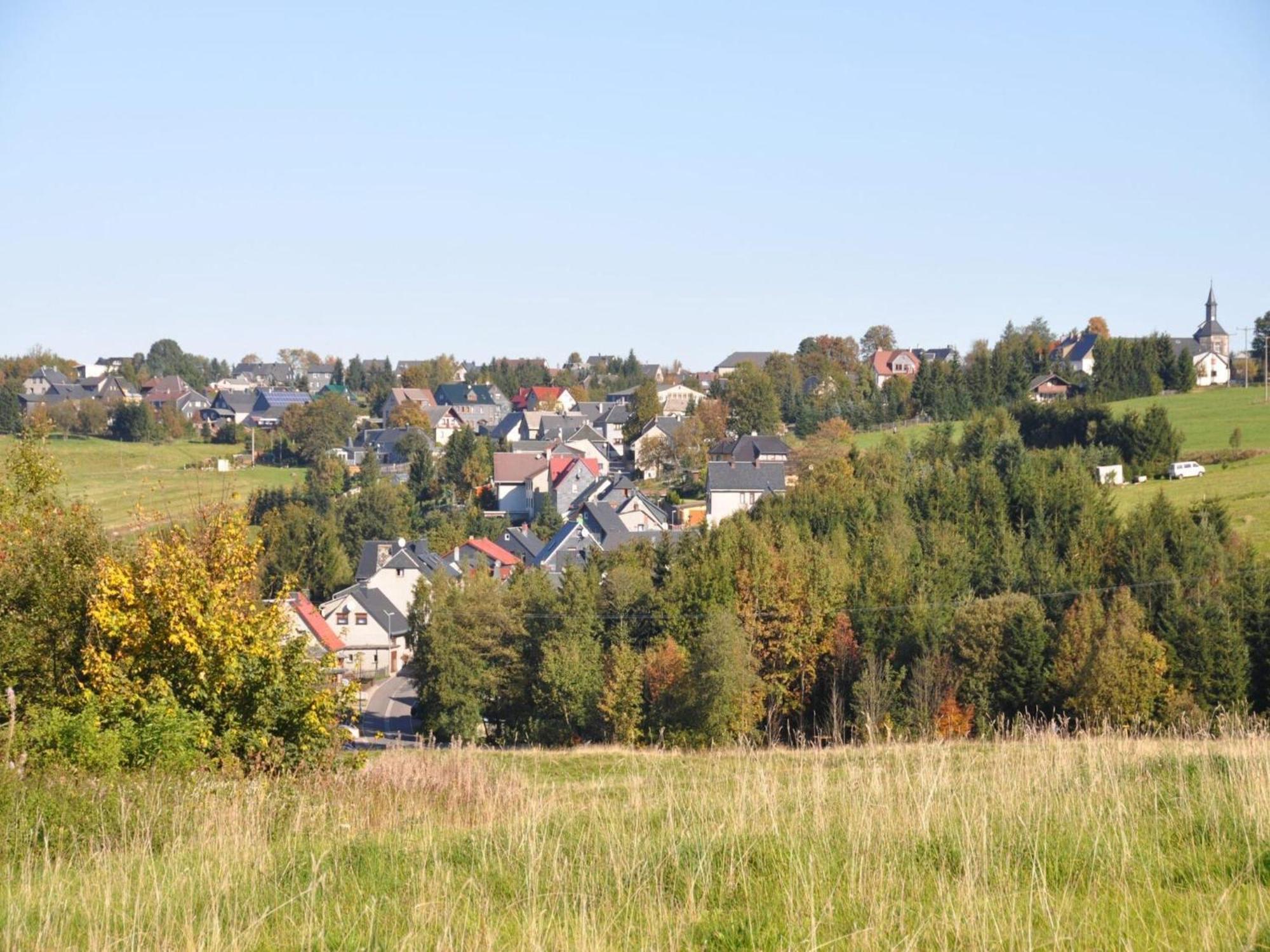 Holiday Home In Neustadt Am Rennsteig With Pond Exteriör bild